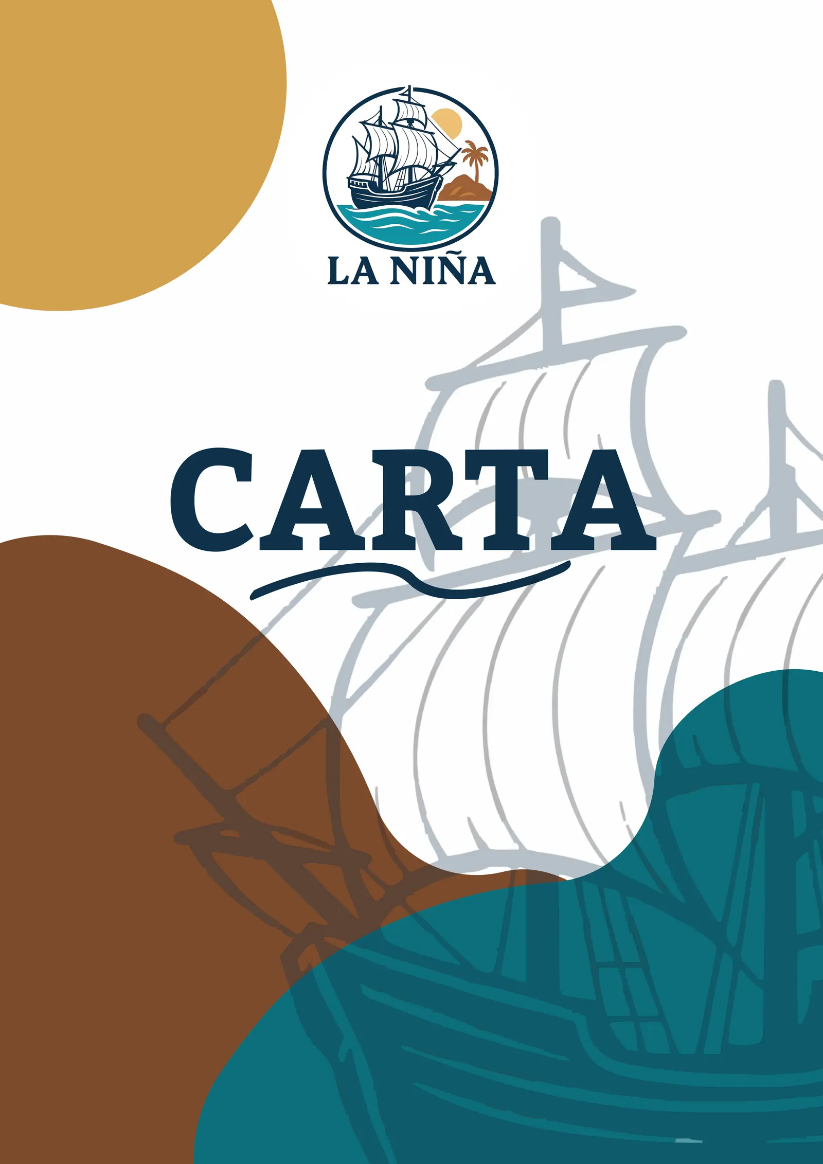 Portada de la carta La Niña
